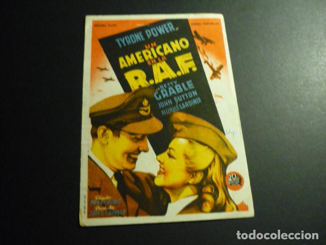 Cine: UN AMERICANO EN LA RAF PROGRAMA DE CINE SIN PUBLICIDAD - Foto 1