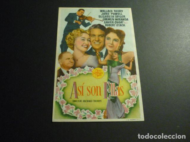 Cine: ASI SON ELLAS PROGRAMA DE CINE SIN PUBLICIDAD - Foto 1