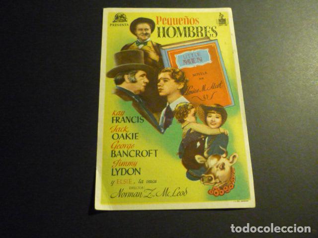 Cine: PEQUE&Ntilde;OS HOMBRES PROGRAMA DE CINE SIN PUBLICIDAD - Foto 1
