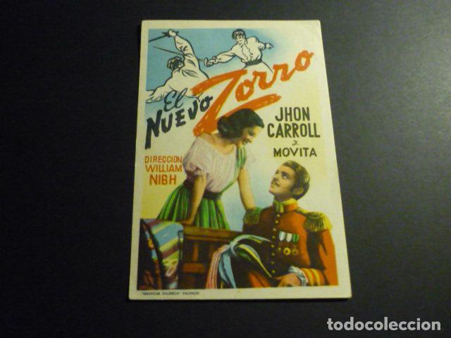 Cine: EL NUEVO ZORRO PROGRAMA DE CINE SIN PUBLICIDAD - Foto 1