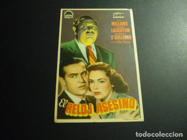 Cine: EL RELOJ ASESINO PROGRAMA DE CINE SIN PUBLICIDAD - Foto 1