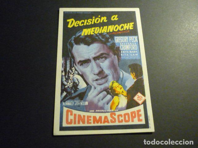 Cine: DECISION A MEDIA NOCHE PROGRAMA DE CINE SIN PUBLICIDAD - Foto 1