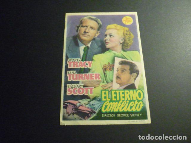 Cine: EL ETERNO CONFLICTO PROGRAMA DE CINE SIN PUBLICIDAD - Foto 1