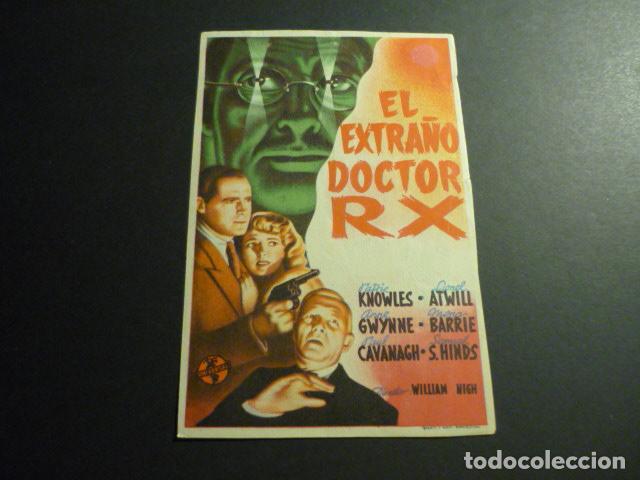 Cine: EL EXTRA&Ntilde;O DOCTOR RX PROGRAMA DE CINE SIN PUBLICIDAD - Foto 1