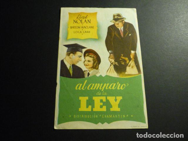 Cine: AL AMPARO DE LA LEY PROGRAMA DE CINE SIN PUBLICIDAD - Foto 1
