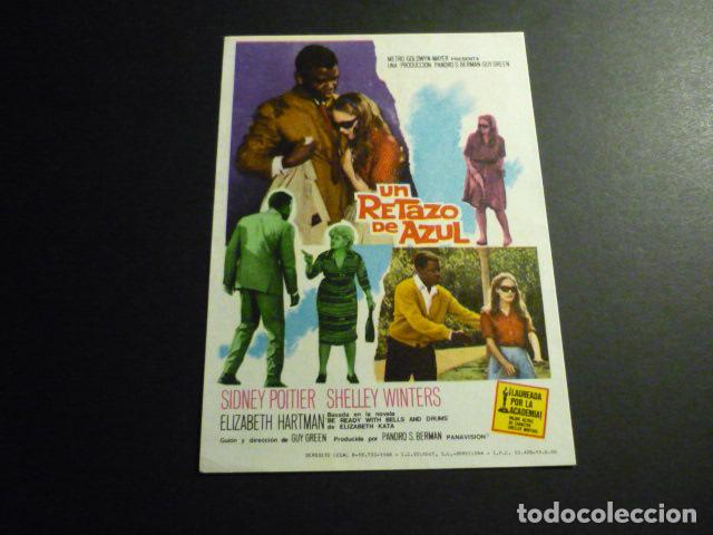 Cine: UN RETAZO DE AZUL PROGRAMA DE CINE SIN PUBLICIDAD - Foto 1
