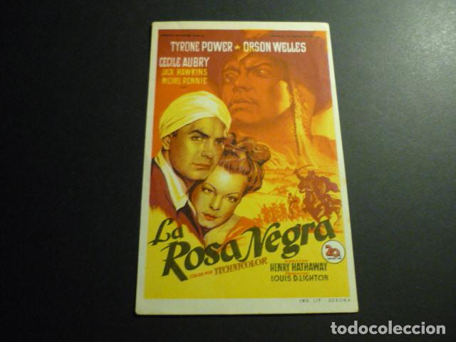 Cine: LA ROSA NEGRA PROGRAMA DE CINE SIN PUBLICIDAD - Foto 1