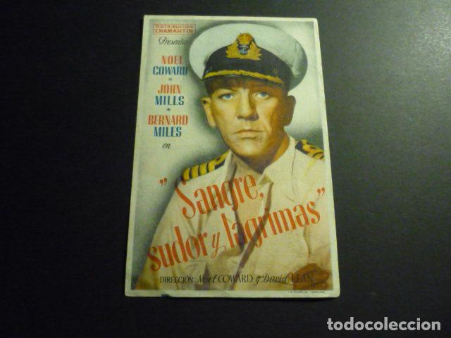 Cine: SANGRE SUDOR Y LAGRIMAS PROGRAMA DE CINE SIN PUBLICIDAD - Foto 1