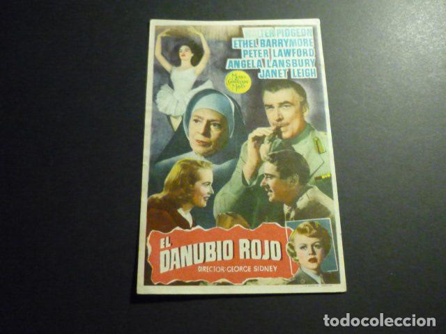 Cine: EL DANUBIO ROJO PROGRAMA DE CINE SIN PUBLICIDAD - Foto 1