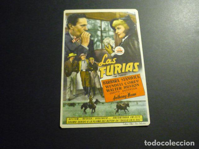 Cine: LAS FURIAS PROGRAMA DE CINE SIN PUBLICIDAD - Foto 1