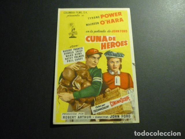 Cine: CUNA DE HEROES PROGRAMA DE CINE SIN PUBLICIDAD - Foto 1