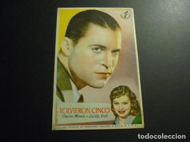 Cine: VOLVIERON CINCO PROGRAMA DE CINE SIN PUBLICIDAD - Foto 1