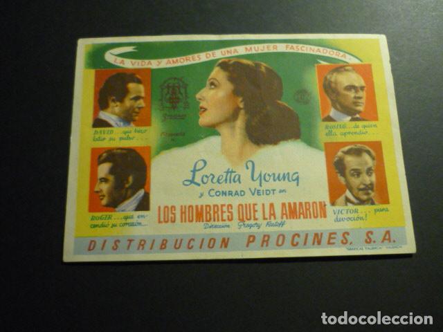 Cine: LOS HOMBRES QUE LA AMARON PROGRAMA DE CINE SIN PUBLICIDAD - Foto 1