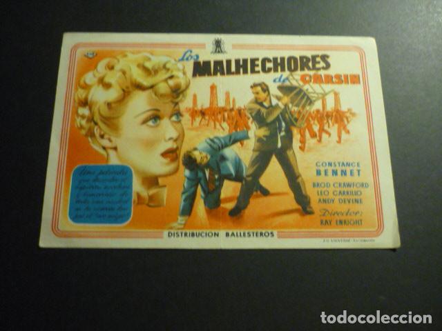 Cine: LOS MALHECHORES PROGRAMA DE CINE SIN PUBLICIDAD - Foto 1