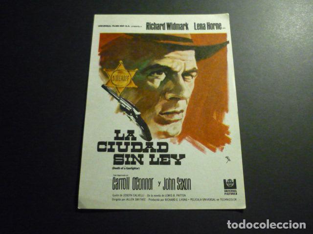 Cine: LA CIUDAD SIN LEY PROGRAMA DE CINE SIN PUBLICIDAD - Foto 1