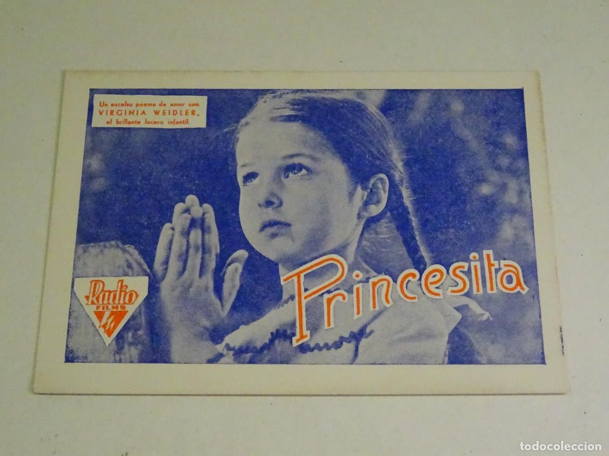 Cine: PROGRAMA DE CINE - PRINCESITA - VIRGINIA WEIDLER - Foto 1