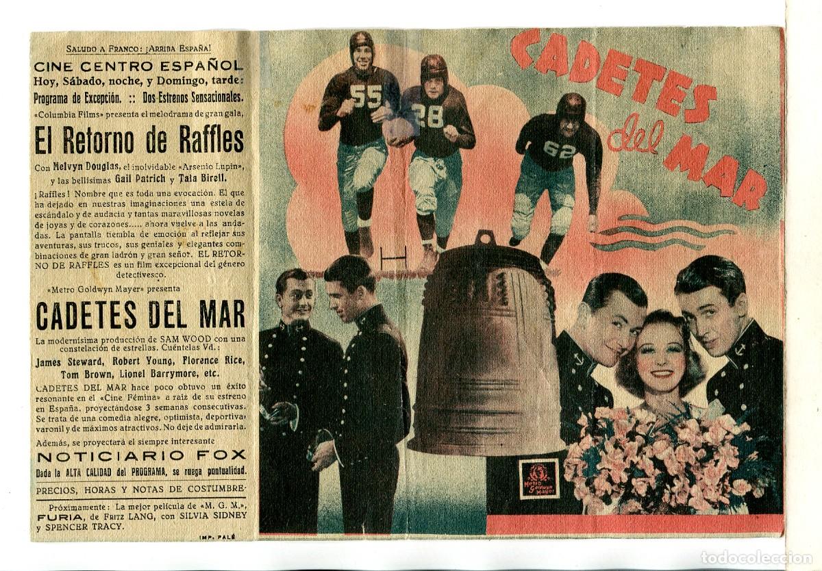 Cine: LA CADETES DEL MAR, con James Stewart. - Foto 1