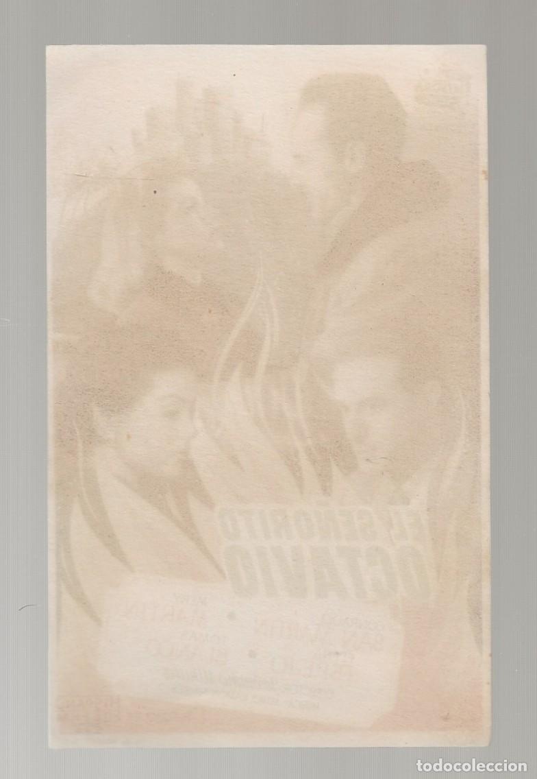 Cine: EL SE&Ntilde;ORITO OCTAVIO - PROGRAMA FOLLETO DE CINE - Foto 2
