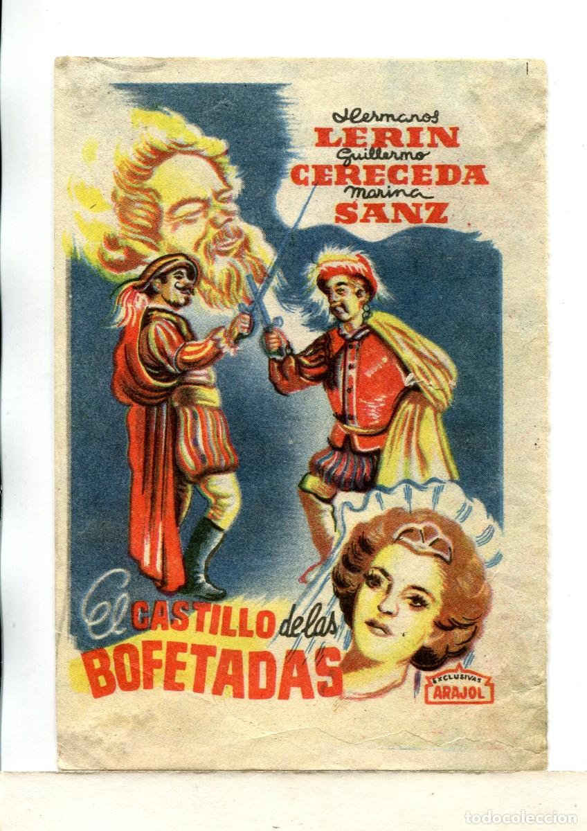  Flyers Publicitaires de films Anciens: EL CASTILLO DE LAS BOFETADAS, con Hermanos Lerin.