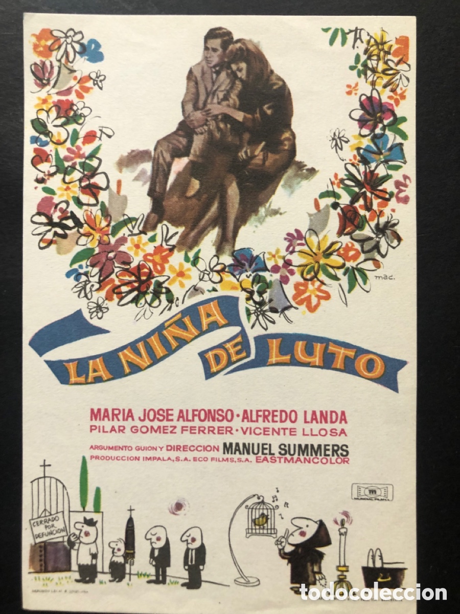 Cine: Programa la ni&ntilde;a de luto alfredo landa A9 - Foto 1