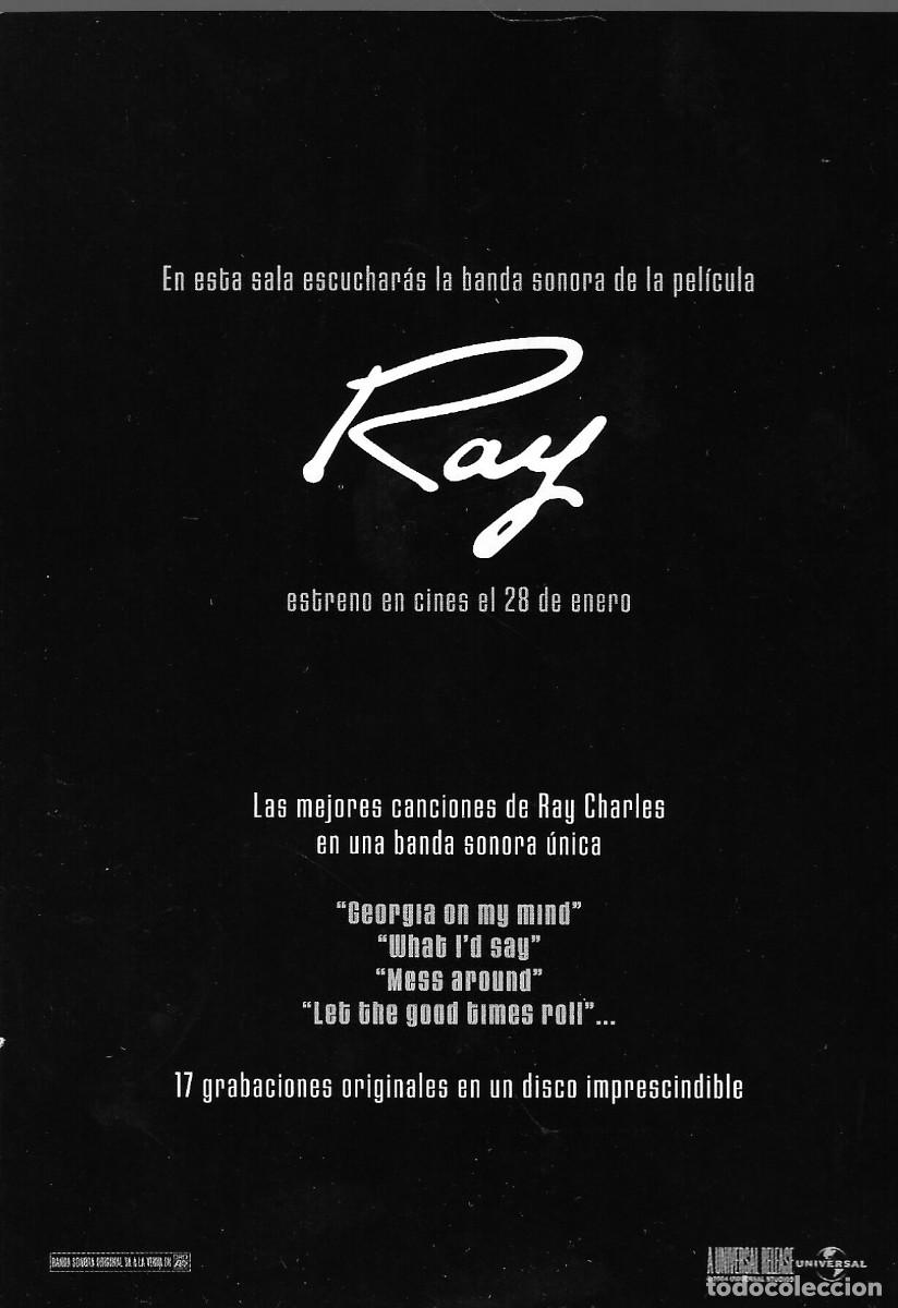 Cine: PN - PROGRAMA DE CINE - RAY - JAMIE FOX - 2004. - Foto 2