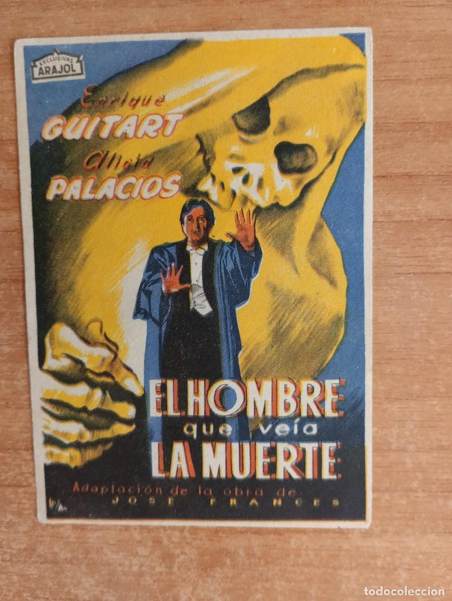Cine: ARA-- PROGRAMA DE CINE--- EL HOMBRE QUE VEIA LA MUERTE - Foto 1