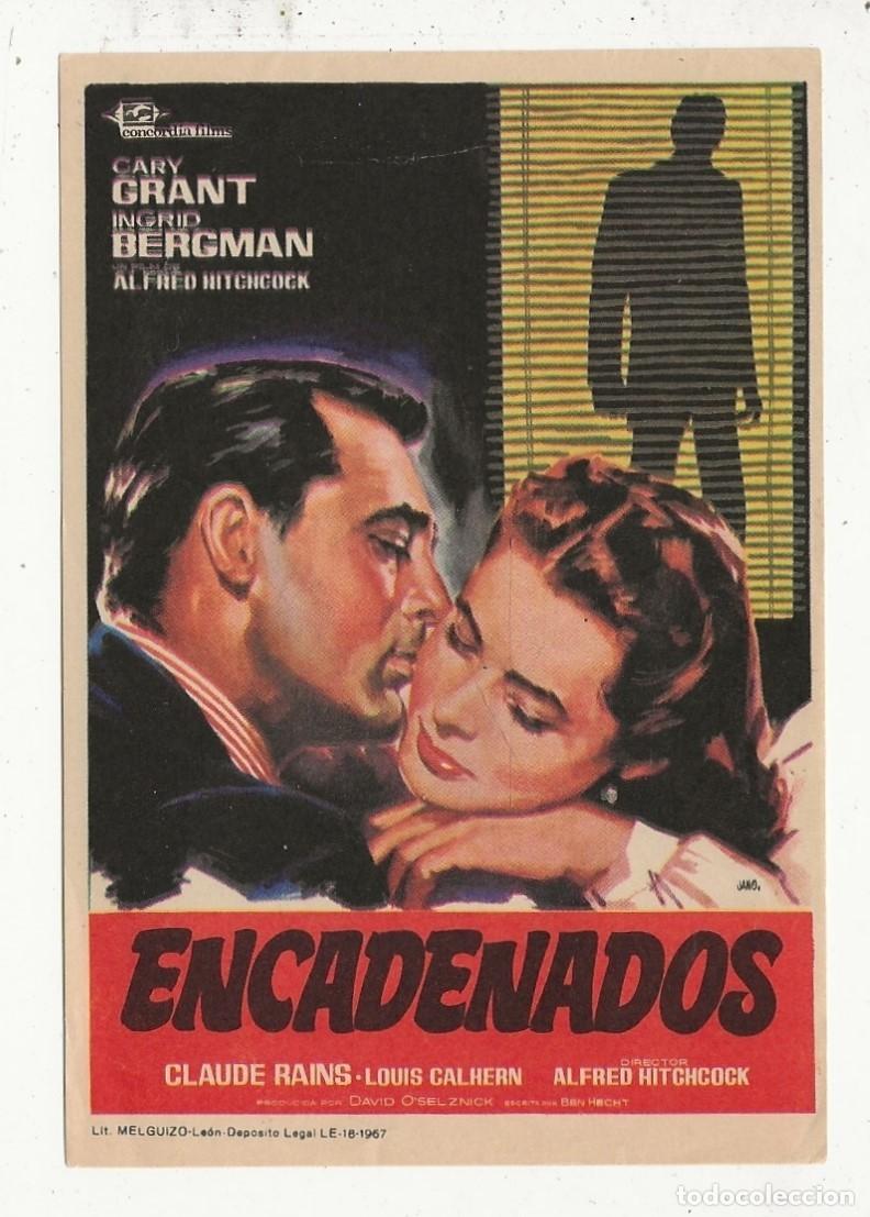 Cine: ENCADENADOS - PROGRAMA FOLLETO DE CINE - Foto 1