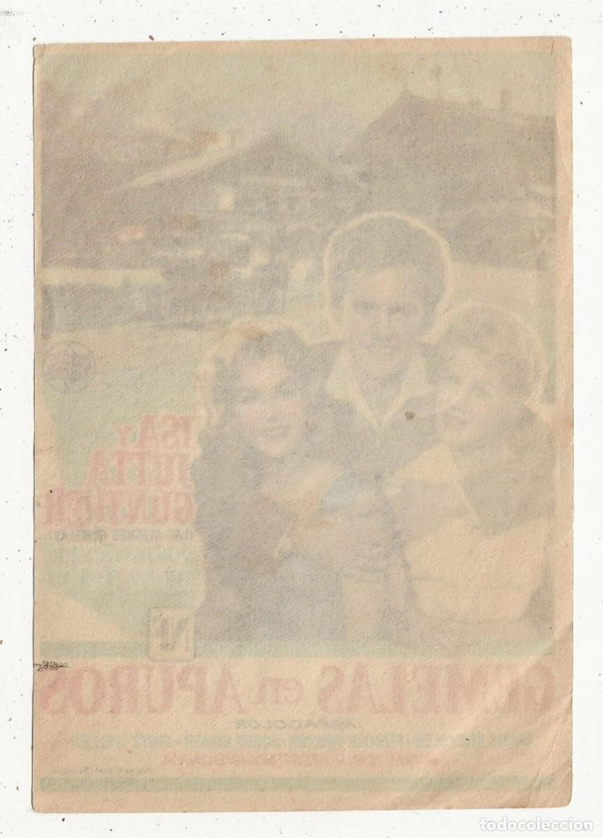 Cine: GEMELAS EN APUROS - PROGRAMA FOLLETO DE CINE - Foto 2
