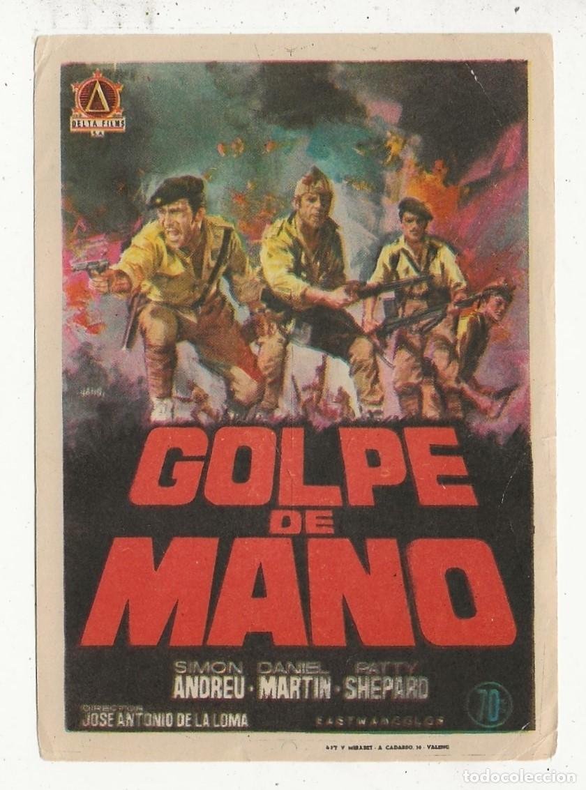 Cine: GOLPE DE MANO - PROGRAMA FOLLETO DE CINE - Foto 1
