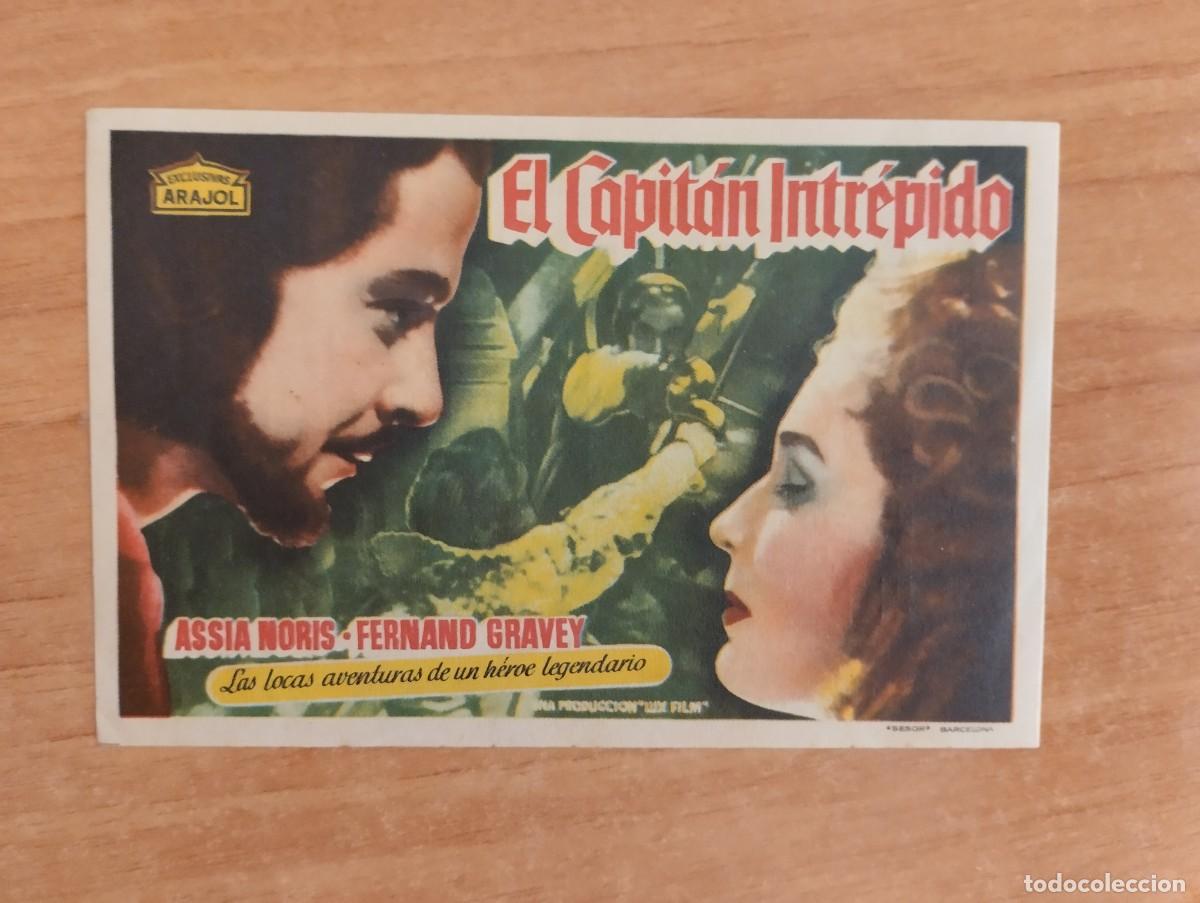 Cine: ARA-- PROGRAMA DE CINE--- EL CAPITAN INTREPIDO ct - Foto 1