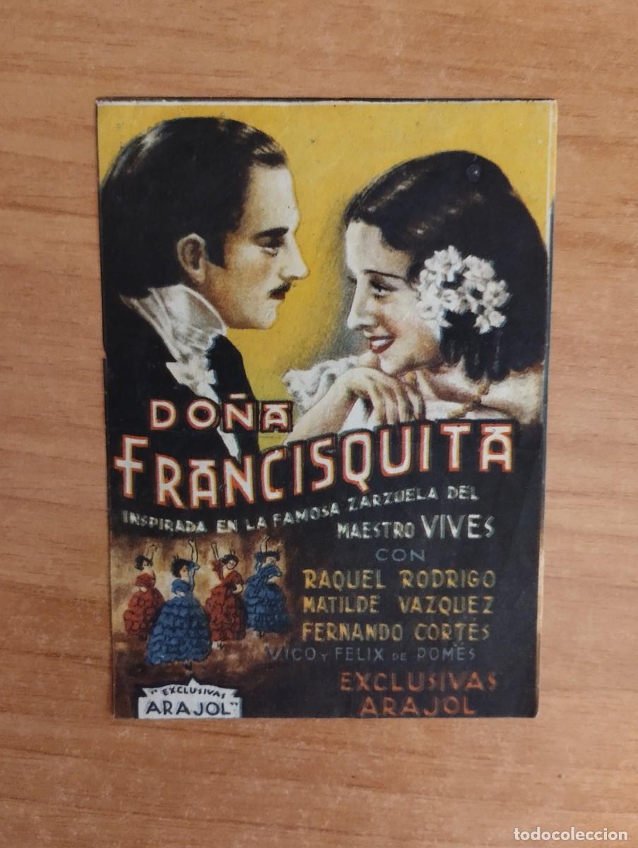 Cine: ARA-- PROGRAMA DE CINE---DO&Ntilde;A FRANCISQUITA - Foto 1