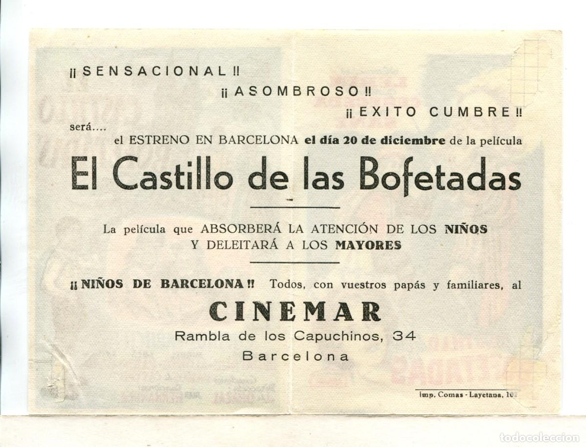 Cine: EL CASTILLO DE LAS BOFETADAS. - Foto 2