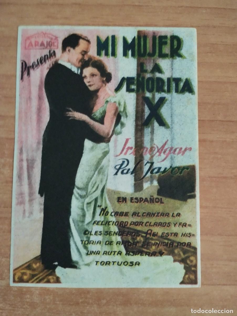 Cine: ARA-- PROGRAMA DE CINE-- MI MUJER LA SE&Ntilde;ORITA X - Foto 1
