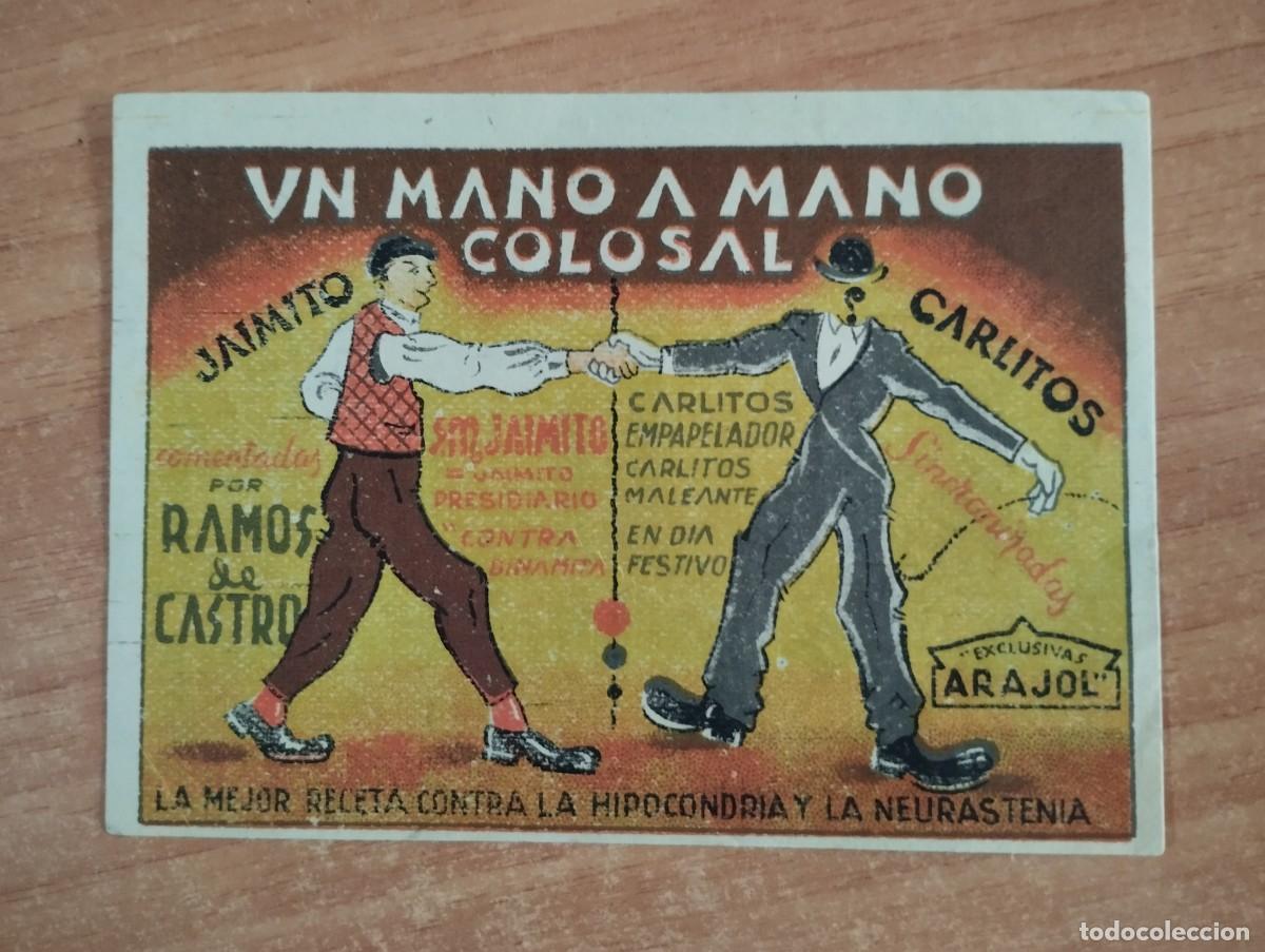 Cine: ARA-- PROGRAMA DE CINE--UN MANO A MANO COLOSAL ct - Foto 1