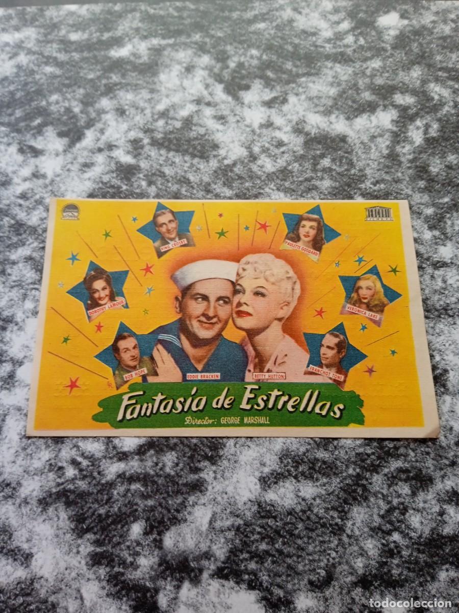  Flyers Publicitaires de films Anciens: Fantas&iacute;a de estrellas con publicidad Echegaray M&aacute;laga