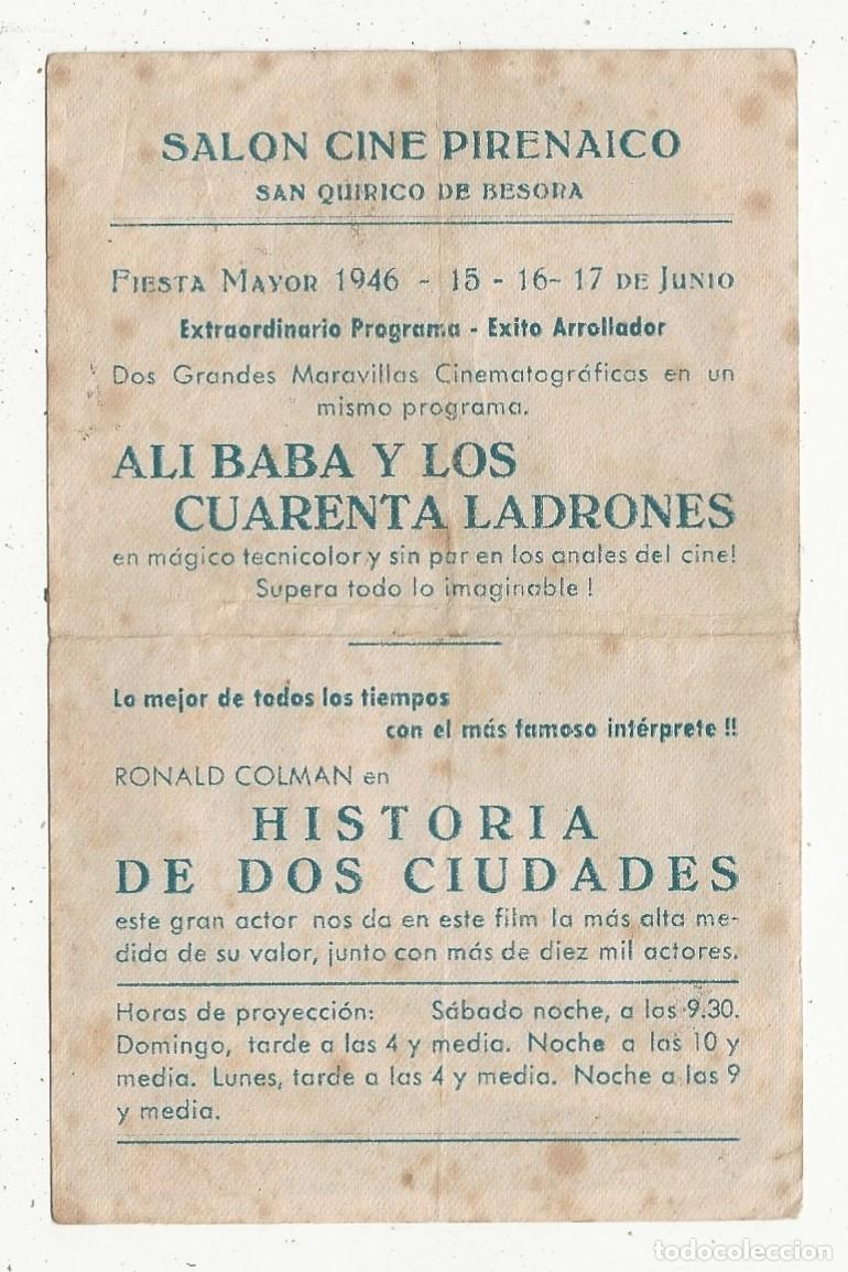 Cine: HISTORIA DE DOS CIUDADES - PROGRAMA FOLLETO DE CINE - Foto 2