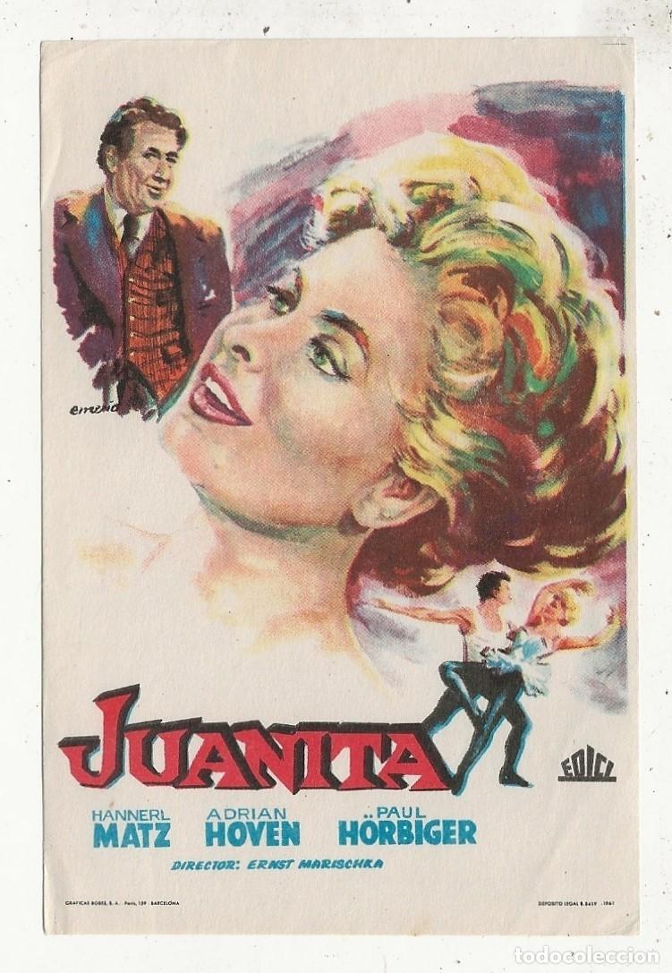 Cine: JUANITA - PROGRAMA FOLLETO DE CINE - Foto 1