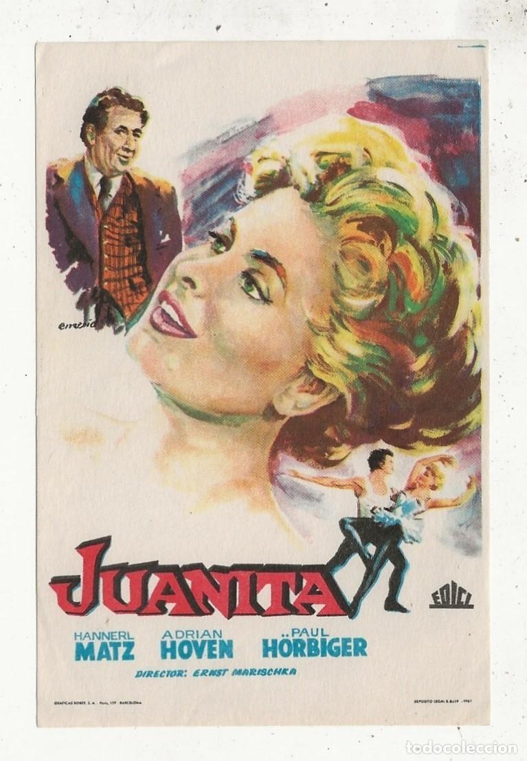 Cine: JUANITA - PROGRAMA FOLLETO DE CINE - Foto 1
