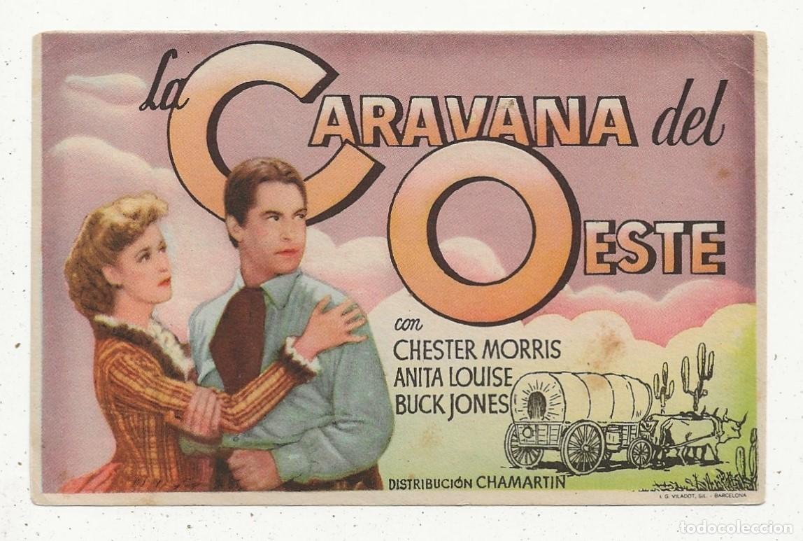 Cine: LA CARAVANA DEL ESTE - PROGRAMA FOLLETO DE CINE - Foto 1