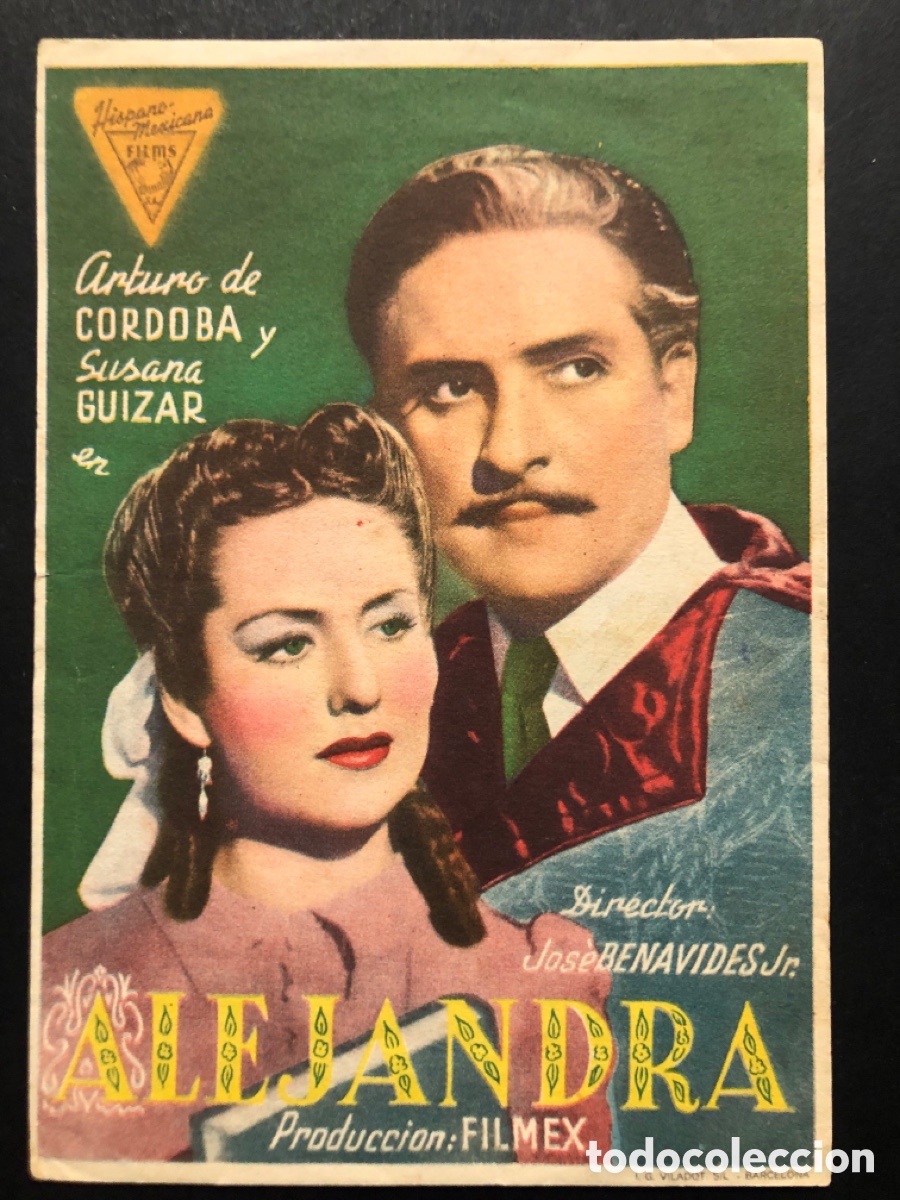 Cinema: Programa Alejandra Arturo de cordova con publicidad mundial cinema pedreguer A9