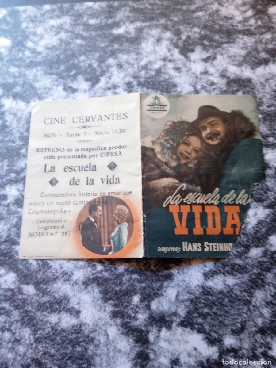 Cinema: Escuela de la vida Doble con publicidad Cine Cervantes