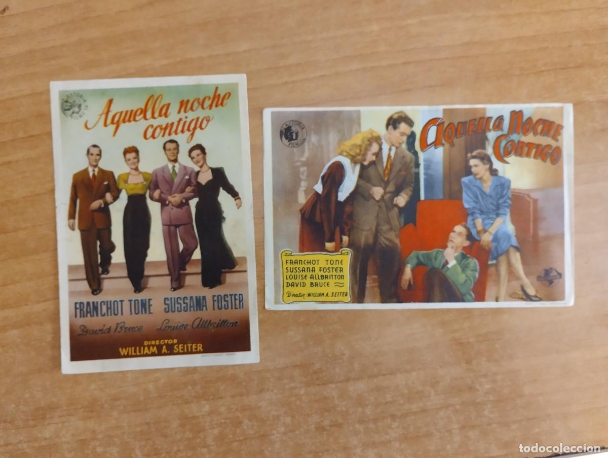 Cine: AZUL2-- PROGRAMA DE CINE--- AQUELLA NOCHE CONTIGO