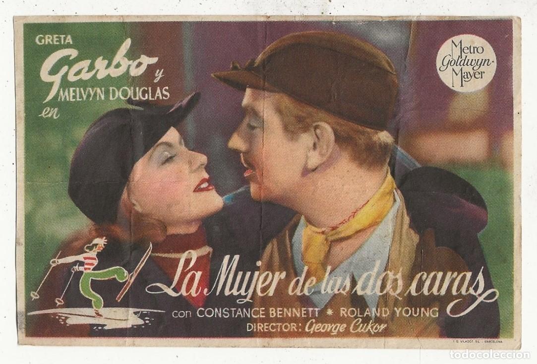 Cine: LA MUJER DE LAS DOS CARAS - PROGRAMA FOLLETO DE CINE - Foto 1