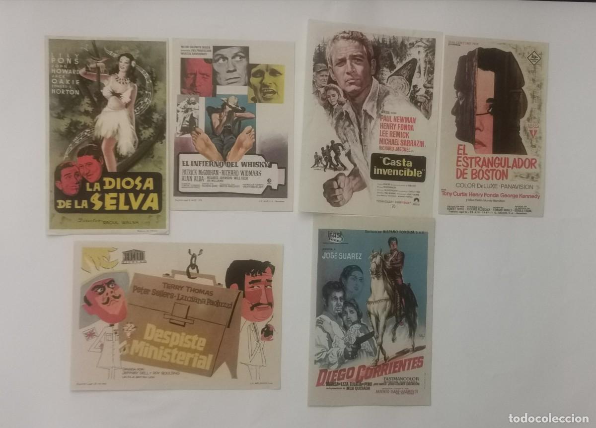 Cine: LOTE DE 6 PROGRAMAS DE CINE, SIN PUBLICIDAD - Foto 1