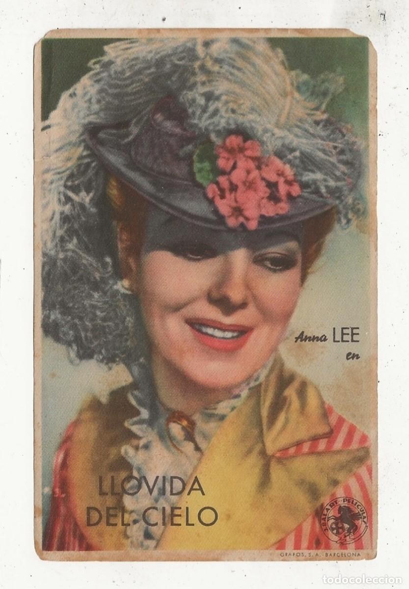 Cine: LLOVIDA DEL CIELO - PROGRAMA FOLLETO DE CINE - Foto 1