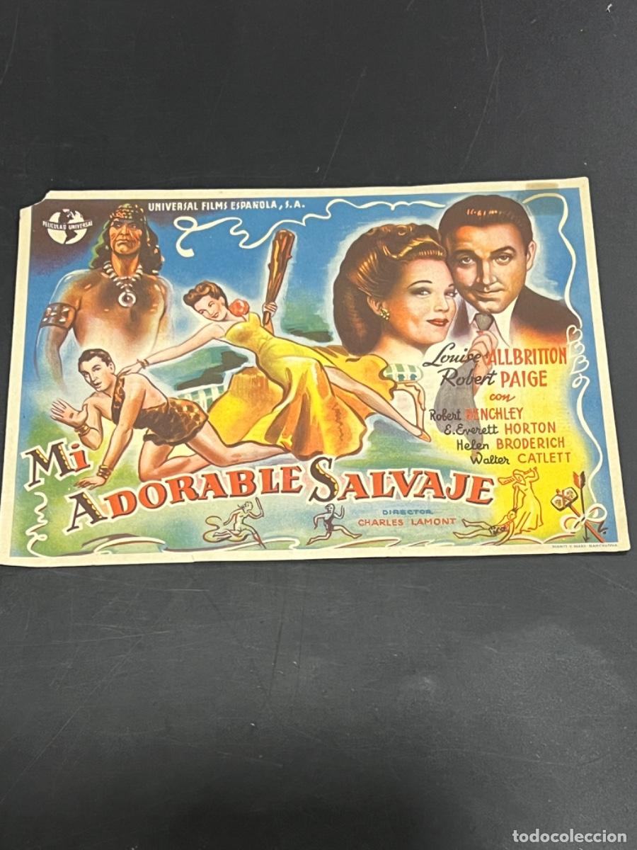 Cine: PROGRAMA DE CINE. MI ADORABLE SALVAJE. - Foto 1