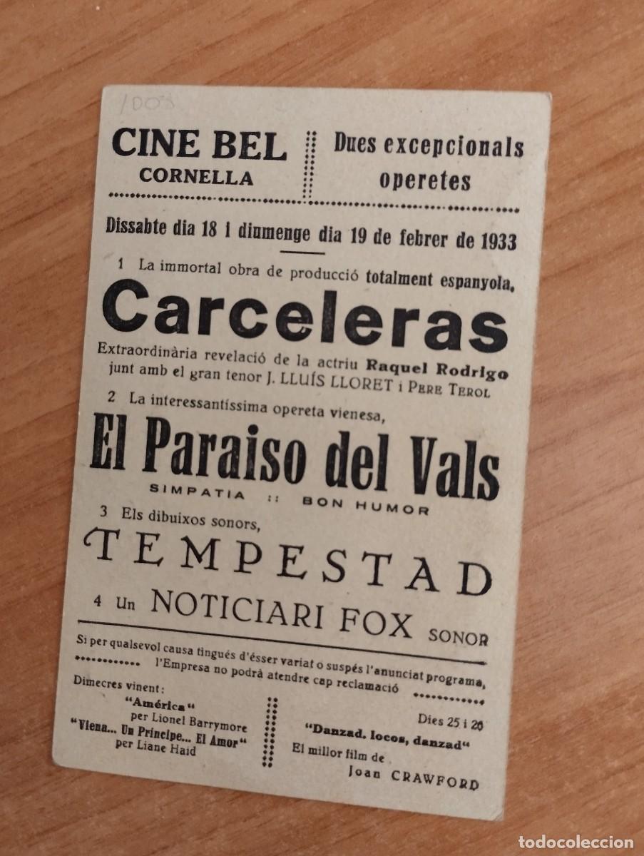 Cine: ARA-PROGRAMA DE CINE DE LA PELICULA---CARCELERAS CT - Foto 2