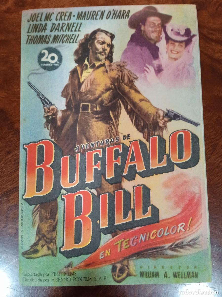Cine: TAMMY-- PROGRAMA DE CINE--BUFFALO BILL - Foto 1