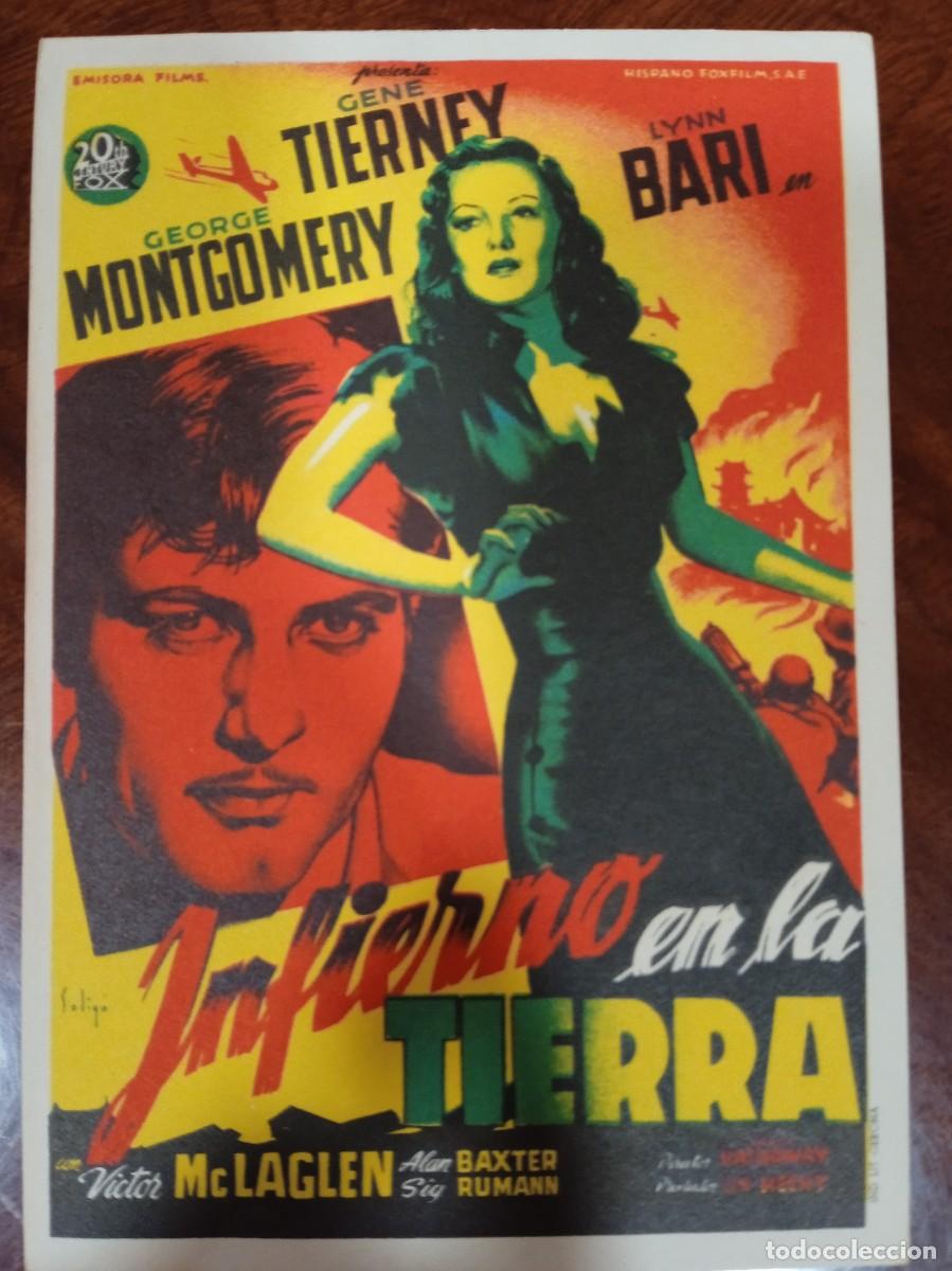 Cine: TAMMY-- PROGRAMA DE CINE--INFIERNO EN LA TIERRA - Foto 1