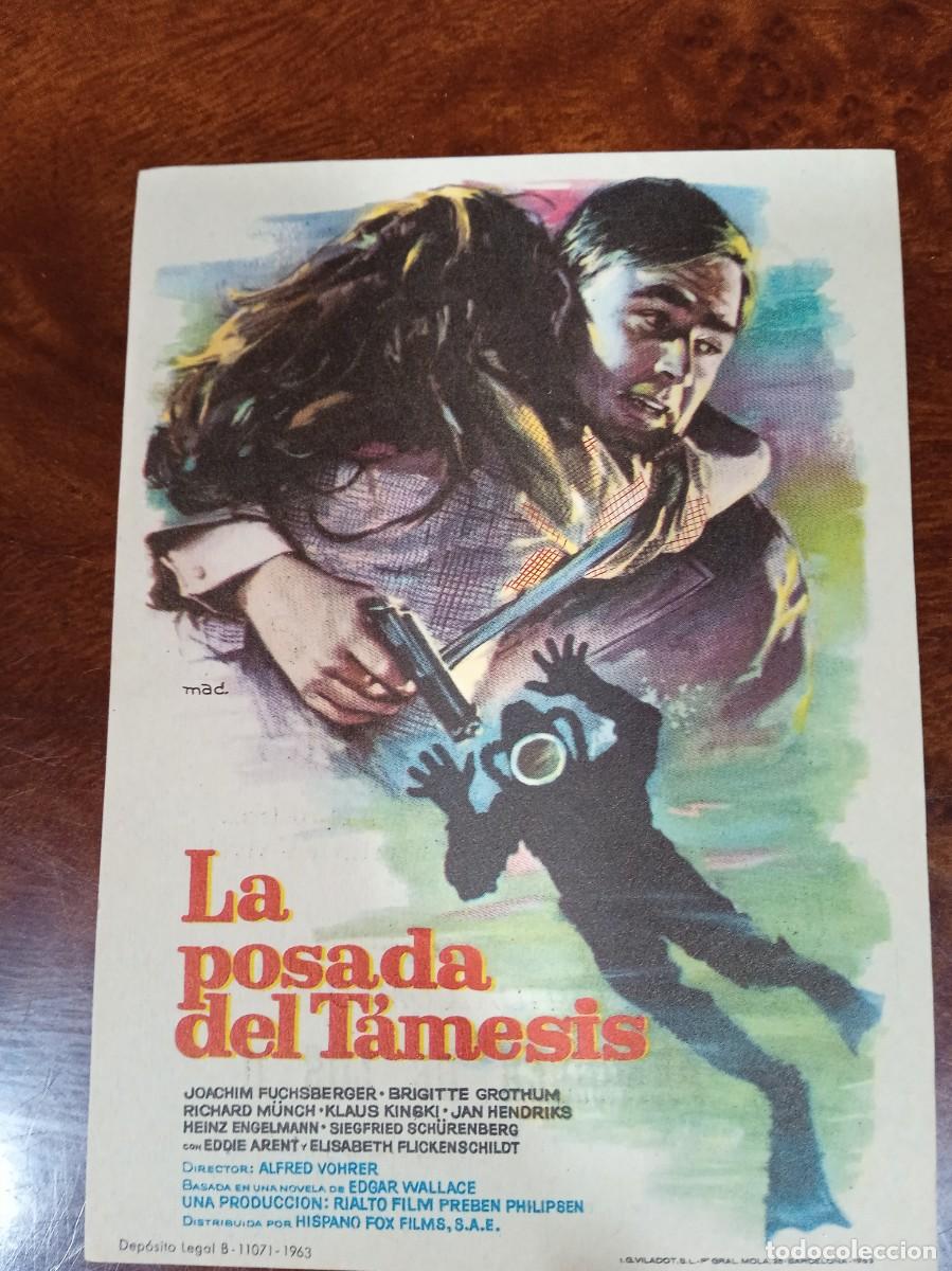 Cine: TAMMY-- PROGRAMA DE CINE --LA POSADA DEL TAMESIS C.T.